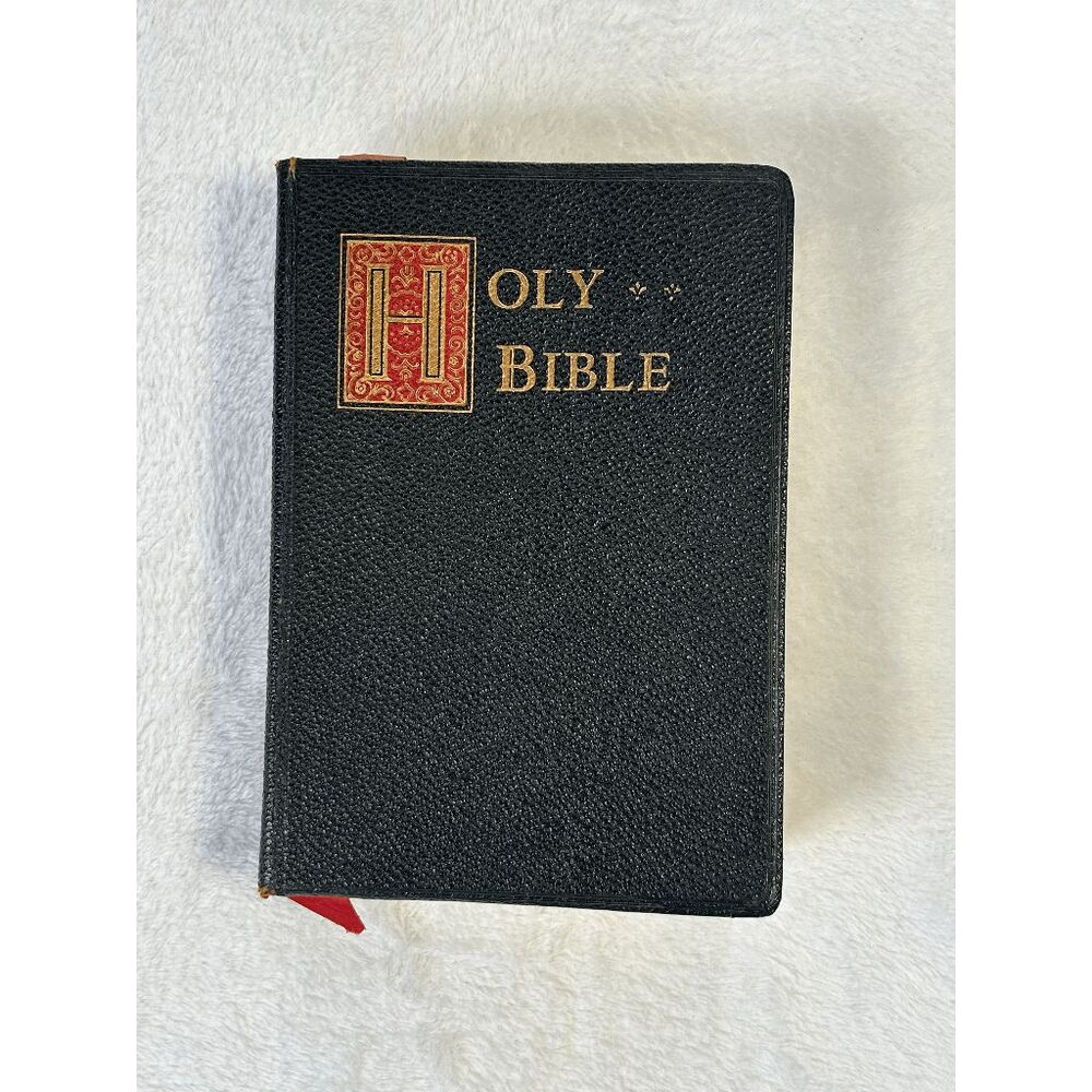 Holy Bible New Catholic Edition 1954 Catholic Book Publishing Company Red Letter